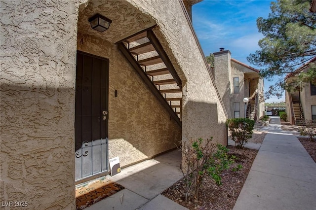 4742 Obannon Dr Unit A, Las Vegas, NV 89102 - entrance to property with stucco siding