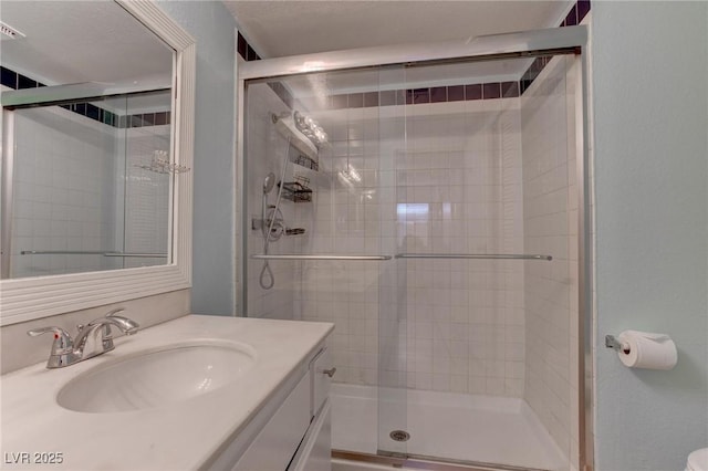 4742 Obannon Dr Unit A, Las Vegas, NV 89102 - full bathroom featuring vanity and a shower stall