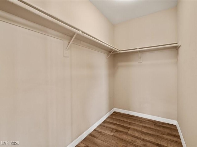 7924 Mcdowell Dr, Las Vegas, NV 89129 - spacious closet with wood finished floors