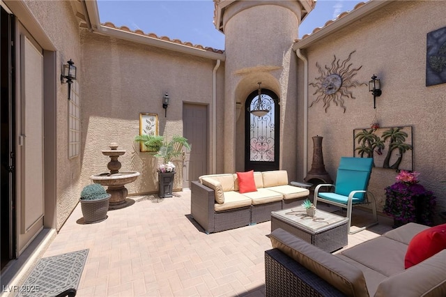 1329 Calle Cantar, Henderson, NV 89012 - view of patio / terrace with outdoor lounge area