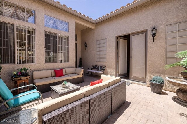 1329 Calle Cantar, Henderson, NV 89012 - view of patio / terrace with an outdoor living space