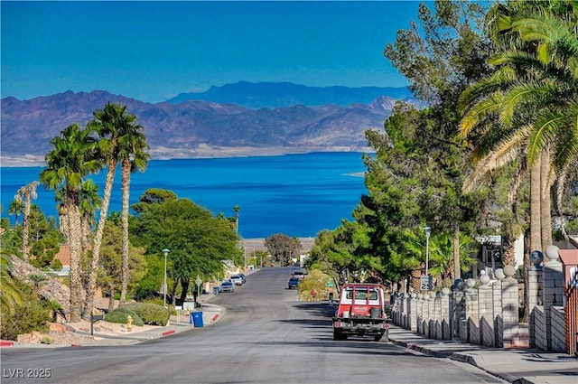 483 Marina Cv, Boulder City, NV 89005 - water view with mountains