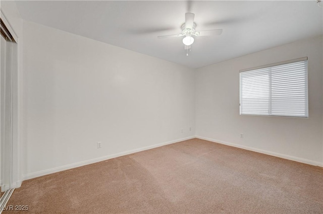 483 Marina Cv, Boulder City, NV 89005 - carpeted spare room with baseboards and a ceiling fan