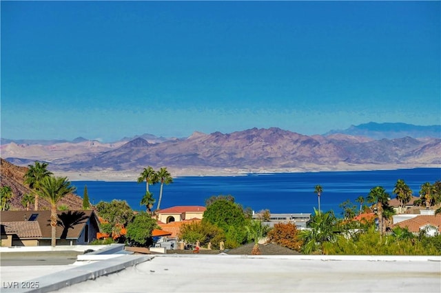 483 Marina Cv, Boulder City, NV 89005 - water view featuring mountains