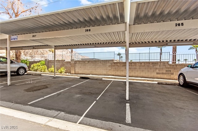 6800 E Lake Mead Blvd Unit 1018, Las Vegas, NV 89156 - view of covered parking lot