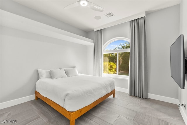 5680 N Fort Apache Rd, Las Vegas, NV 89149 - bedroom with baseboards and a ceiling fan
