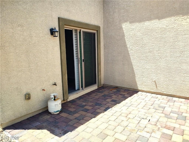 2822 Chetco River St, Laughlin, NV 89029 - property entrance with stucco siding