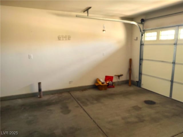 2822 Chetco River St, Laughlin, NV 89029 - garage with baseboards