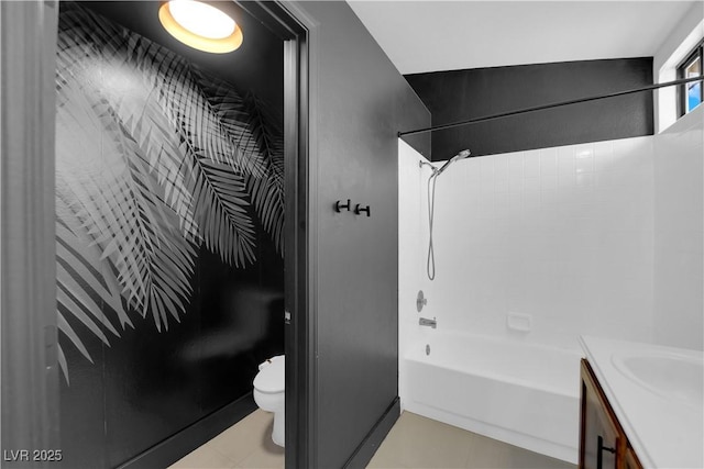 21 Rue De Degas, Henderson, NV 89074 - full bathroom with vanity, bathtub / shower combination, and tile patterned floors