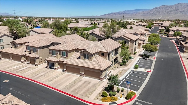 6635 Caporetto Ln Unit 204, North Las Vegas, NV 89084 - aerial perspective of suburban area with mountains