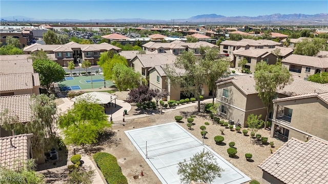 6635 Caporetto Ln Unit 204, North Las Vegas, NV 89084 - aerial perspective of suburban area featuring mountains