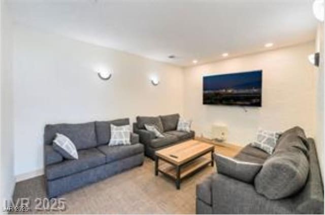 221 Mission Catalina Ln Unit 104, Las Vegas, NV 89107 - living area with recessed lighting