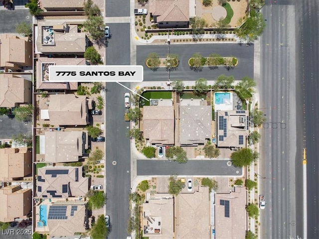 7775 Santos Bay Ct, Las Vegas, NV 89179 - aerial view of property's location with nearby suburban area