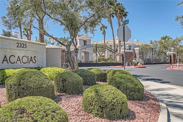 2325 Windmill Pkwy Unit 1622, Henderson, NV 89074 - community / neighborhood sign with a gate
