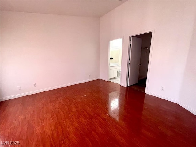 2405 Prime Advantage Ave, North Las Vegas, NV 89032 - spare room featuring wood finished floors and baseboards