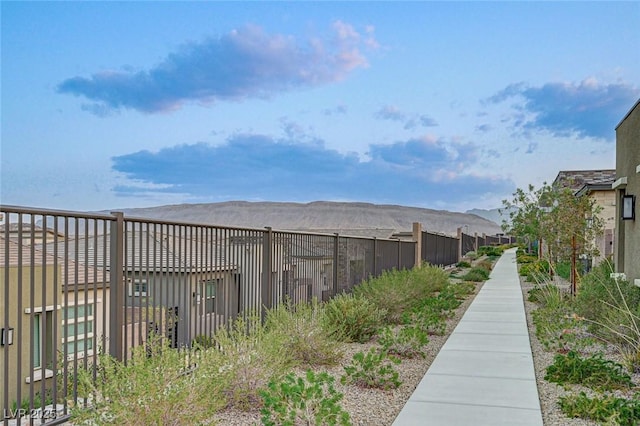 912 Allister Fields Ln, Las Vegas, NV 89138 - view of yard with a mountain view
