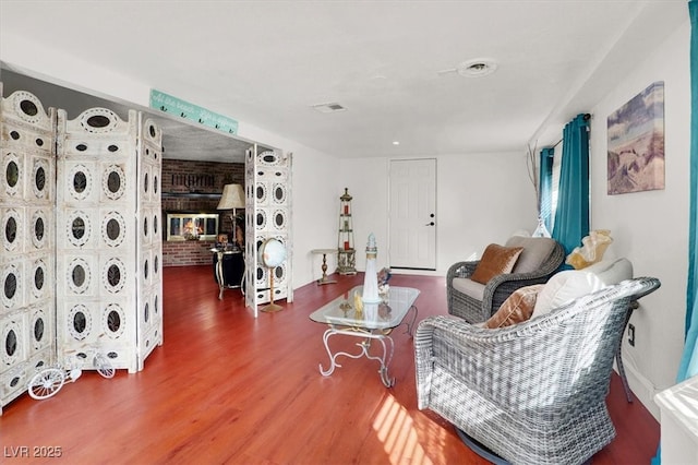 5005 Harmony Ave, Las Vegas, NV 89107 - living area featuring wood finished floors