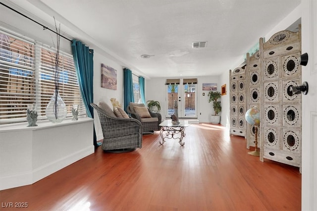 5005 Harmony Ave, Las Vegas, NV 89107 - living room with wood finished floors