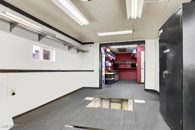 5005 Harmony Ave, Las Vegas, NV 89107 - hallway with baseboards