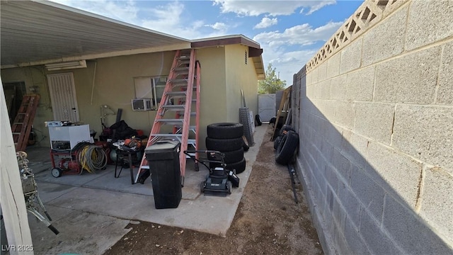 5209 Del Monte Ave, Las Vegas, NV 89146 - fenced backyard featuring a patio