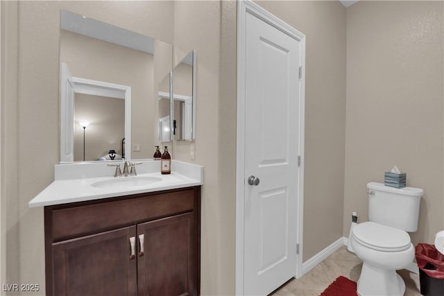 2714 Frabiele St, Henderson, NV 89044 - bathroom with vanity and tile patterned flooring
