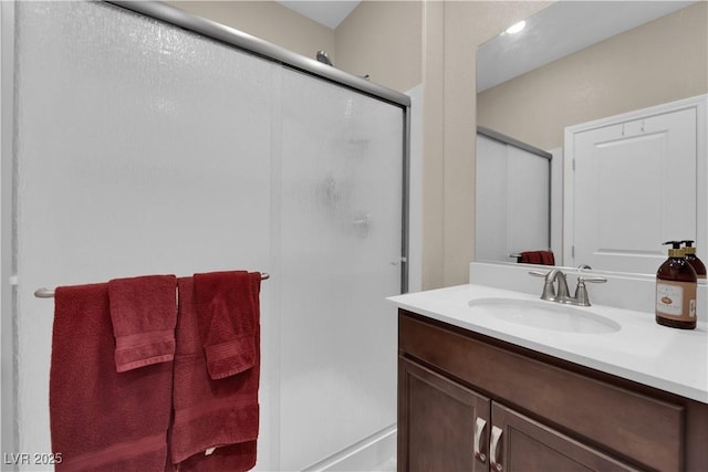 2714 Frabiele St, Henderson, NV 89044 - full bath with a shower stall and vanity