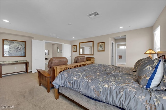 2714 Frabiele St, Henderson, NV 89044 - bedroom with light colored carpet and recessed lighting