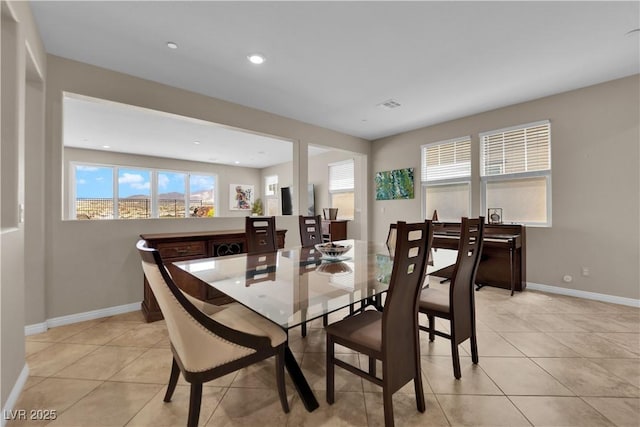 2714 Frabiele St, Henderson, NV 89044 - dining room with light tile patterned flooring and recessed lighting