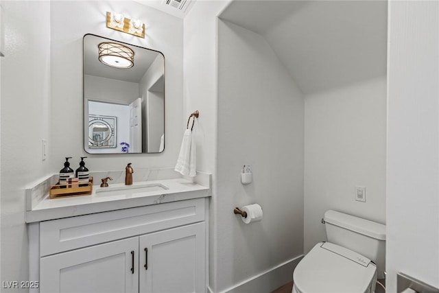 712 Proud Eagle Ln, Las Vegas, NV 89144 - half bathroom with vanity and toilet