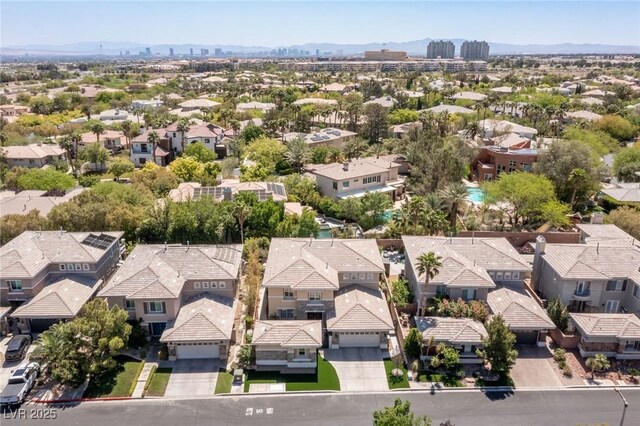 712 Proud Eagle Ln, Las Vegas, NV 89144 - aerial perspective of suburban area