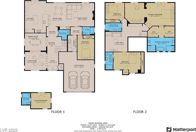 712 Proud Eagle Ln, Las Vegas, NV 89144 - view of floor plan / room layout