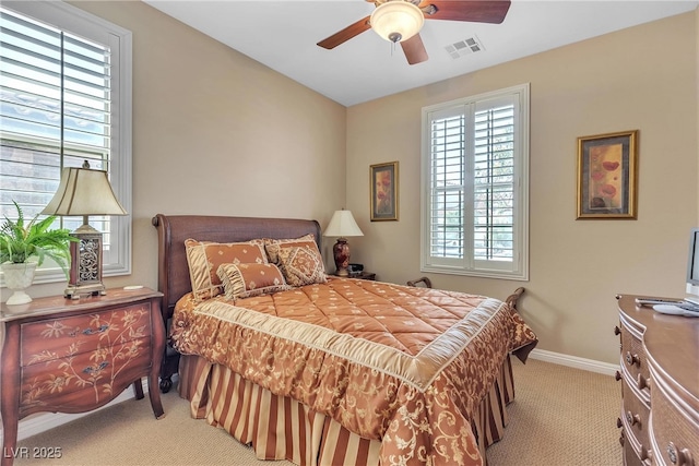 4408 Oasis Plains Ave, North Las Vegas, NV 89085 - bedroom featuring carpet floors and a ceiling fan