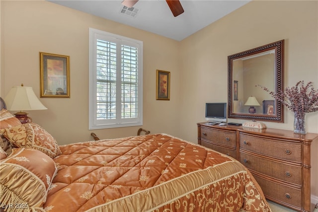 4408 Oasis Plains Ave, North Las Vegas, NV 89085 - bedroom with a ceiling fan