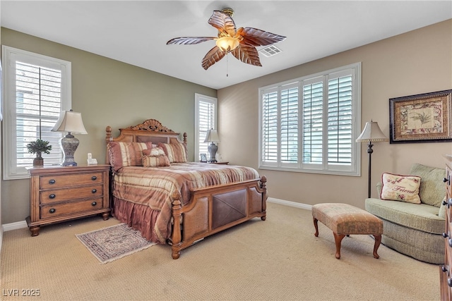 4408 Oasis Plains Ave, North Las Vegas, NV 89085 - bedroom featuring carpet and ceiling fan