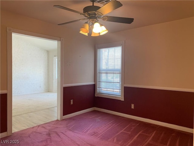 6704 Lost River Ct, Las Vegas, NV 89108 - empty room featuring carpet floors and ceiling fan