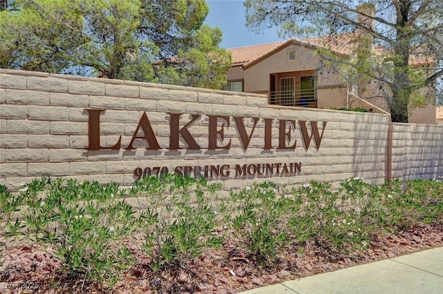 9070 Spring Mountain Rd Unit 114, Las Vegas, NV 89117 - view of community / neighborhood sign
