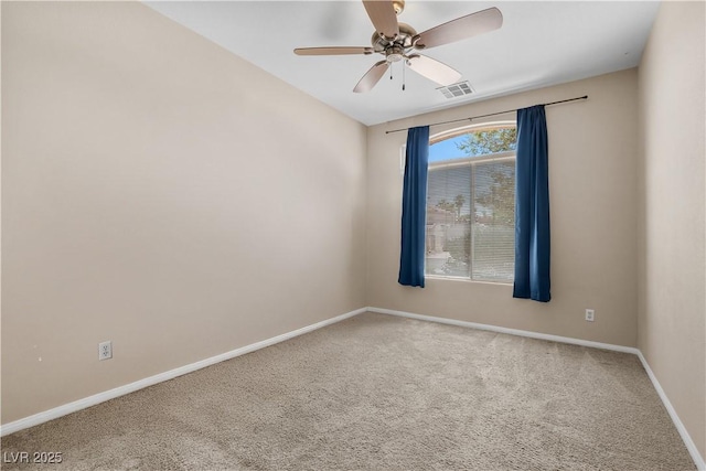 8563 Red Diamond St, Las Vegas, NV 89123 - unfurnished room with carpet flooring and ceiling fan