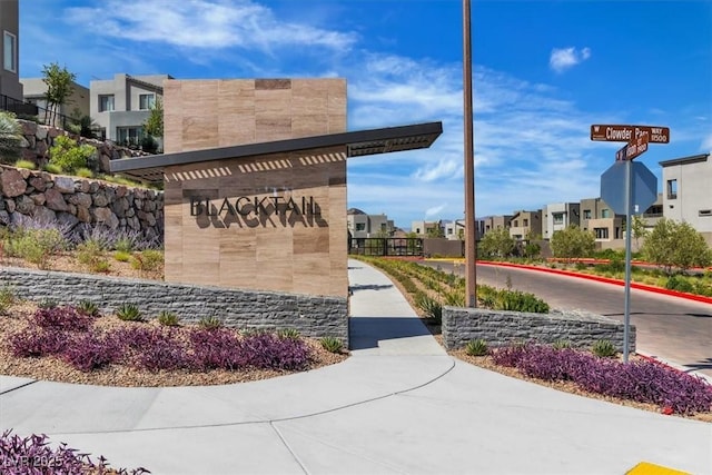11695 Gentle Birdsong Ave, Las Vegas, NV 89138 - community / neighborhood sign with a residential view