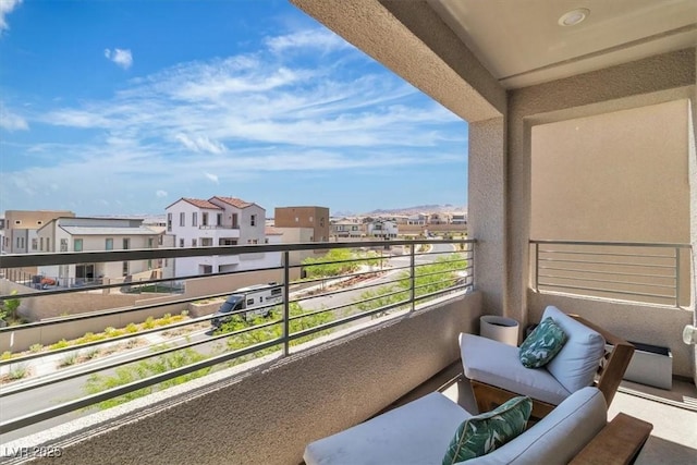 11695 Gentle Birdsong Ave, Las Vegas, NV 89138 - balcony featuring a residential view