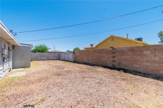 1121 W Monroe Ave, Las Vegas, NV 89106 - view of fenced backyard