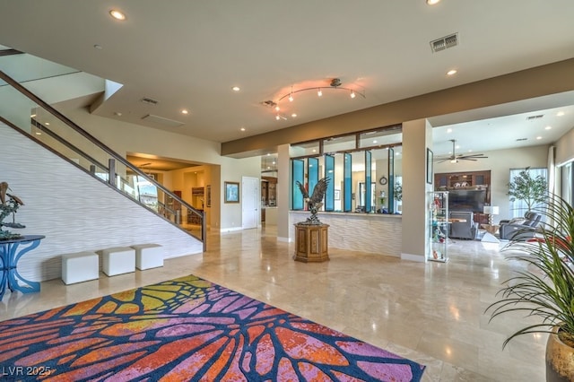 583 Saint Croix St, Henderson, NV 89012 - lobby with stairs and recessed lighting