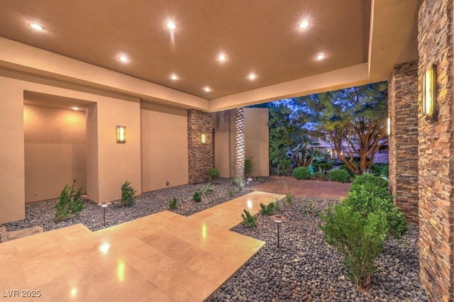 583 Saint Croix St, Henderson, NV 89012 - view of patio / terrace featuring elevator