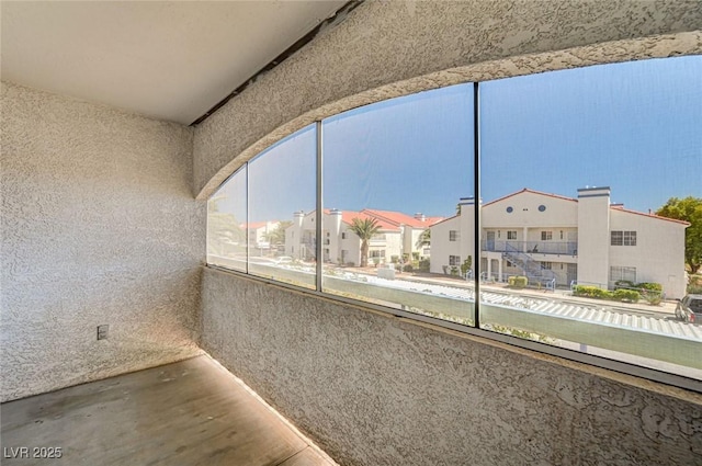2725 S Nellis Blvd Unit 2036, Las Vegas, NV 89121 - unfurnished sunroom featuring a residential view