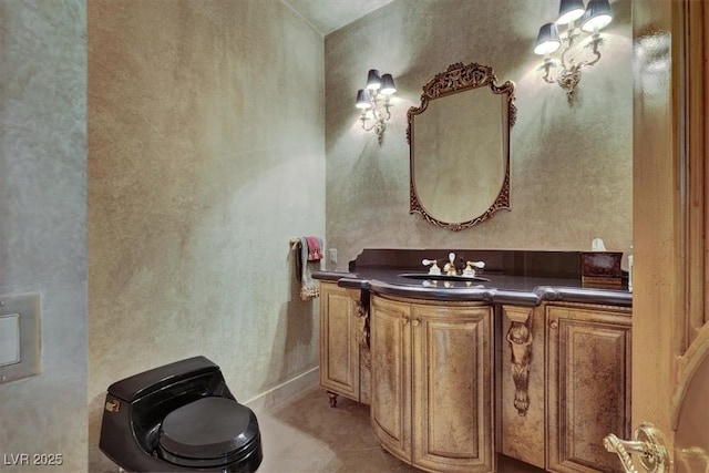 2200 Glenbrook Way, Las Vegas, NV 89117 - bathroom with vanity and tile patterned floors