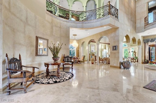 2200 Glenbrook Way, Las Vegas, NV 89117 - common area featuring a towering ceiling