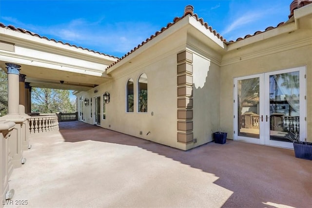 2200 Glenbrook Way, Las Vegas, NV 89117 - view of patio featuring french doors