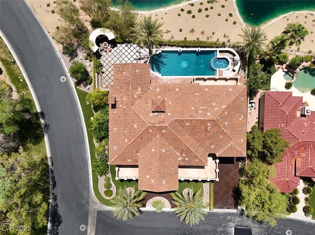 2200 Glenbrook Way, Las Vegas, NV 89117 - aerial view of a pool