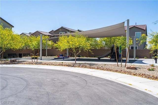 4376 Latitude Valley Ct, North Las Vegas, NV 89084 - view of front of property