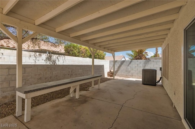 317 Brent Ct, Henderson, NV 89074 - fenced backyard featuring a patio