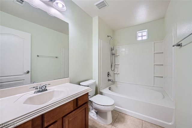 10428 Mulvaney Cir, Las Vegas, NV 89141 - full bath with vanity, tile patterned flooring, and shower / washtub combination